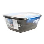 43518 Sink Kit - w / Dish Drainer, Dish Pan & Sink Mat, Black*