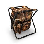 51908 Camping Stool Backpack Cooler - Camouflage*